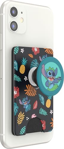 PopSockets Adhesive Phone Wallet with Grip- Aloha Pattern