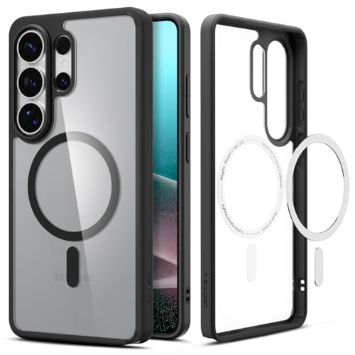 Spigen for Galaxy S26 Ultra Case, Ultra Hybrid MagFit [Anti-Yellowing] [Compatible with MagSafe] [Fast Wireless Charging] - Matte Black - color: Matte Black, size: Galaxy S26 Ultra