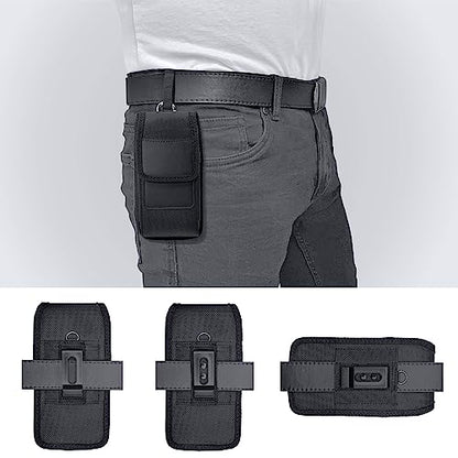 Cell Phone Belt Case for iPhone & Pro (17 16 15 14 13 12 11 XS) - size: iPhone (X to 17 Pro)