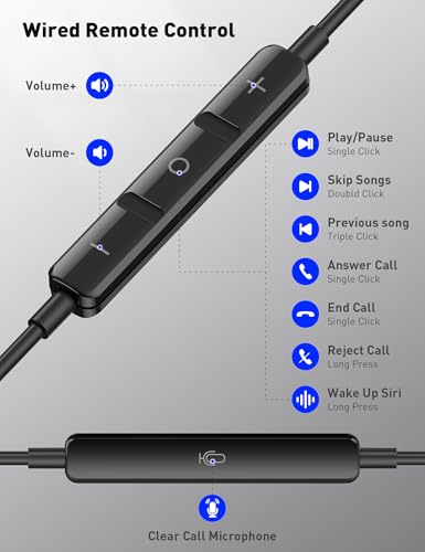 iMangoo for Apple MFi-Certified Wired Earbuds for Lightning Headphones - color: Gunmetal