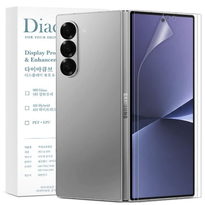 2 Pack Anti Glare Matte Screen Protector for Samsung Galaxy Z Fold 8 Ultra, [Front Screen Only] EPU+TPU Hybrid Film, Anti Fingerprint, Self-Healing, Case Friendly, Easy Installation - size: Galaxy Z Fold 8 Ultra