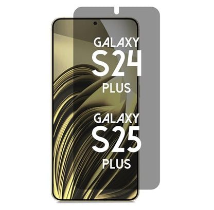 Privacy Screen Protector for Galaxy S25 Plus / S24 Plus - Blue Light Blocking Film 6.7" with Alignment Tool Kit [1 Pack] - Support Fingerprint Unlock/Cell Phone Private, Scratch Resistant Film - size: Galaxy S25+ / S24+