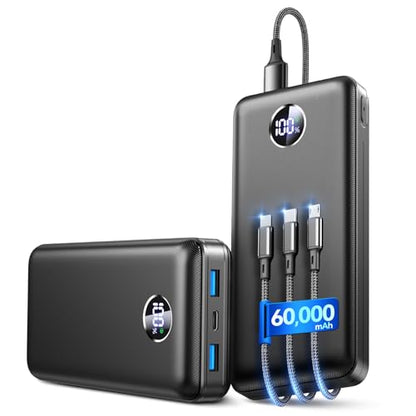 IAPOS 60000mAh 22.5W Fast Charge Portable Charger, for 5-Devices Power Bank