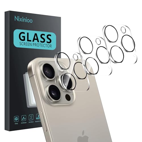 3 Pack Camera Lens Protector for iPhone 14 Pro Max/15 Pro Max - size: iPhone 14 Pro/ 14 Pro Max