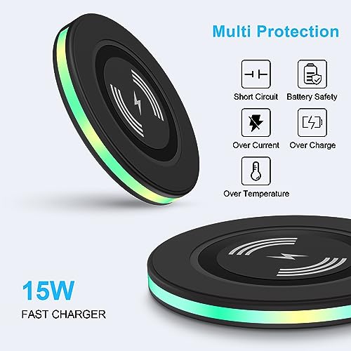 Wireless Charger Samsung Fast Charging Pad Wireless Phone Charger for