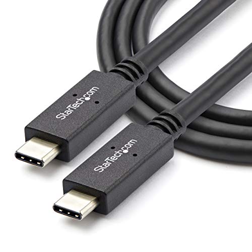 StarTech 3.3ft/1m USB-C Cable, USB 10Gbps, 100W PD, 8K 60Hz/4K 144Hz - size: 3 ft / 1m, style: USB 3.1 - C to C