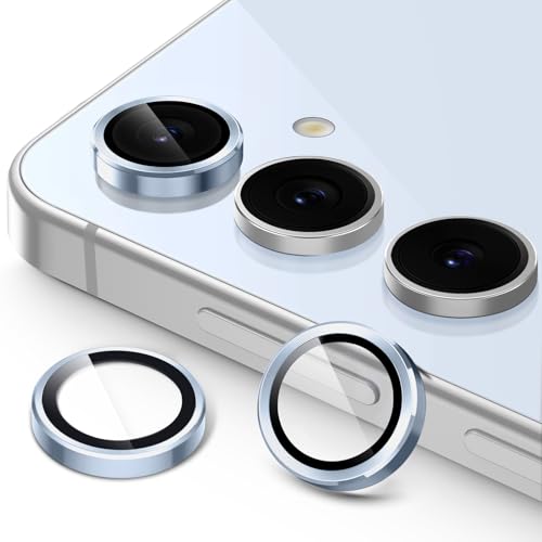 JETech Camera Lens Protector for Samsung Galaxy S24 FE, Blue, 1 Set - color: Blue