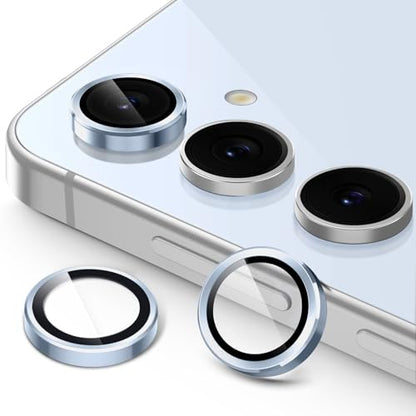 JETech Camera Lens Protector for Samsung Galaxy S24 FE, Blue, 1 Set - color: Blue