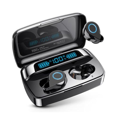 ONE LIFE Wireless Earbuds Bluetooth 5.3, 88Hrs Playtime with Charging Case, in-Ear Stereo Headphones with Cell Phone Charging Function, IPX7 Waterproof for Sports