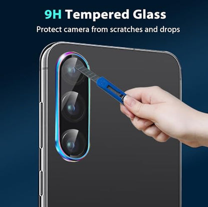 Zeking 2 Set for Samsung Galaxy A36 5G Camera Lens Protector - color: Color