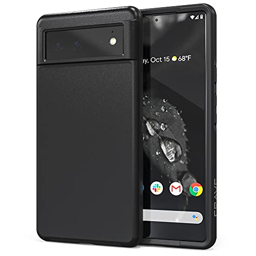 Crave Slim Guard for Google Pixel 6, Shockproof Case for Google Pixel 6 - Black - color: Black