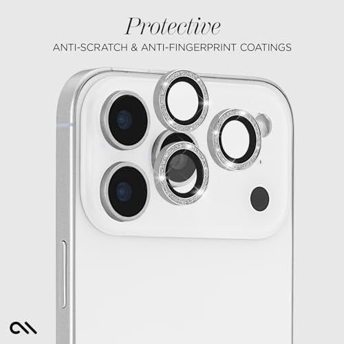 Case-Mate iPhone 17 Pro Max/iPhone 17 Pro Camera Lens Protector - Twinkle - color: Silver - Pro/Pro Max, style: iPhone 17 Pro Max / iPhone 17 Pro