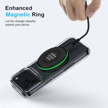 Magnetic Pixel Wireless Charger for Google Pixel 11 10a 10 Pro 10 Pro XL