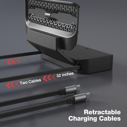 Retractable Cord Car Charger Dock for Tesla Model 3/Model Y