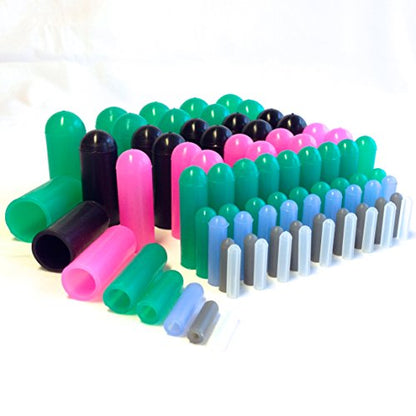 High Temp Masking Supply 160 Piece Silicone Rubber Plug and Cap Set