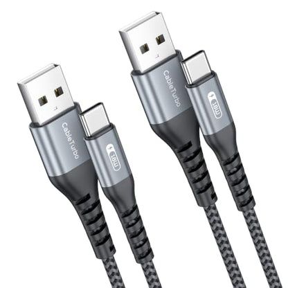 Short USB to USB C Cable 2FT [2-Pack] - size: 2ft