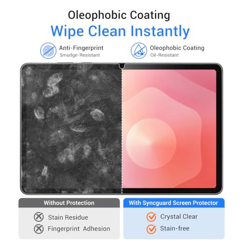 CoBak 2-Pack Tempered Glass Screen Protector for Samsung Galaxy Tab S10 Lite 11-inch, Installation Frame, 9H Hardness, Anti-Scratch - size: Galaxy Tab S10 Lite