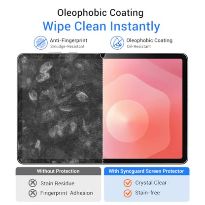 CoBak 2-Pack Tempered Glass Screen Protector for Samsung Galaxy Tab S10 Lite 11-inch, Installation Frame, 9H Hardness, Anti-Scratch - size: Galaxy Tab S10 Lite