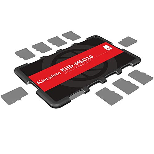 10 Slots Slim Credit Card Size TF Micro SD Card Case Holder - color: For 10 Micro SD