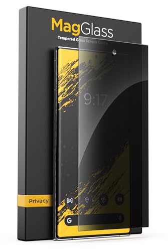 magglass Privacy Guard for Samsung Galaxy S24 Ultra Screen Protector - Anti Spy Tempered Glass Guard (Easy Applicator Included) - style: Privacy