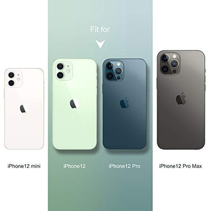 ULAK Clear Case for iPhone 12/iPhone 12 Pro 6.1inch, Crystal Clear | Hybrid Protective Slim Transparent Anti-Scratch Shock Absorption TPU Bumper Clear Phone Case for iPhone 12/12 Pro - color: Transparent