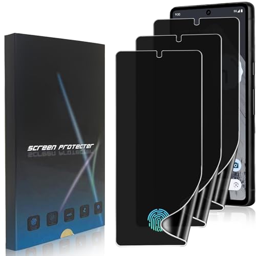 3 Pack TPU Privacy Screen Protector for Google Pixel 8 Pro 6.7" - size: Google Pixel 8 Pro