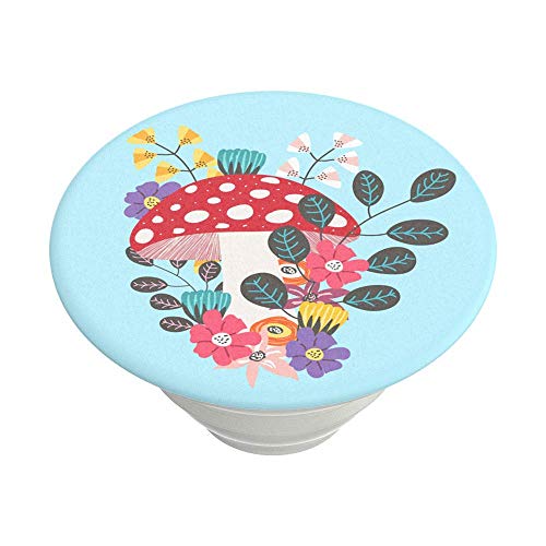 PopSockets Adhesive Phone Grip, Holder, Phone Stand, Mushroom - Shroom Blooms - color: Shroom Blooms