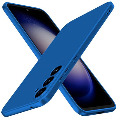 X-level Samsung Galaxy S23 FE Case Slim Fit Ultra-Thin Super Soft TPU [Guardian Series] S23 FE Phone Back Cover Light Protective Matte Finish Coating Case for Samsung S23 FE/ S23 FE 5G - Blue - color: Blue