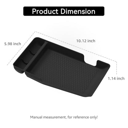 SMABEE Center Console Lower Organizer Tray for Lexus TX 2026 2025 - color: Center Console Armrest Lower Organizer Tray