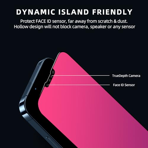 EGKimBa Privacy Screen Protector Compatible with iPhone 13 Mini, 5.4 inch Gradient Colorful Electroplated Anti-Spy Anti-Blue Light Tempered Glass - size: iPhone 13 Mini