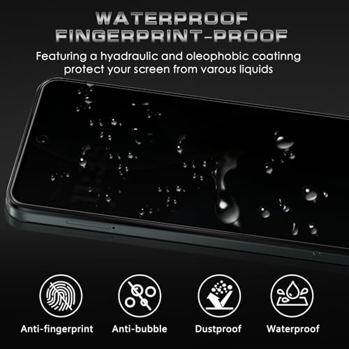 [2 Pack Motorola Moto G (2025) 5G Privacy Screen Protector, Privacy Tempered Glass Film, Anti-Spy Protection for Motorola Moto G (2025) 5G Screen Protector - size: Motorola Moto G (2025)