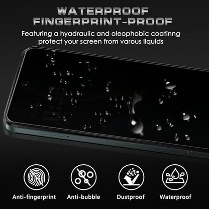 [2 Pack Motorola Moto G (2025) 5G Privacy Screen Protector, Privacy Tempered Glass Film, Anti-Spy Protection for Motorola Moto G (2025) 5G Screen Protector - size: Motorola Moto G (2025)