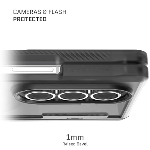 Ghostek Covert Clear Fold 7 Case with Built-in Kickstand, MagSafe and Full Hinge Protection Designed for 2025 Samsung Galaxy Z Fold7 (8") (Smoke Matte) - color: Smoke Matte, size: Galaxy Z Fold 7