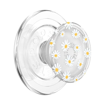 PopSockets Phone Grip for MagSafe, Magnetic Holder- He Loves Me Not - color: Translucent He Loves Me Not