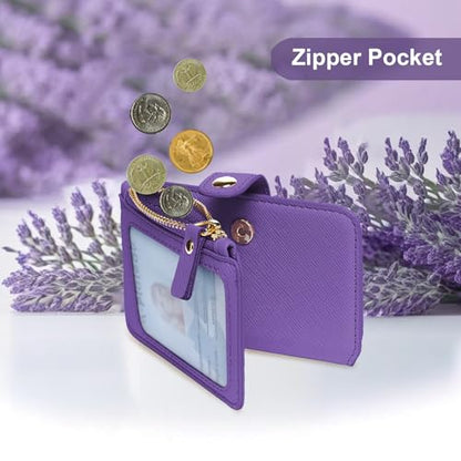 Phone Wallet Stick On, Credit Card Holder for Women Attachable 3M Sticker | Card Holder for Phone case Stick on Attachable Credit Card Holder for Phone (Compatible with Most Smartphones) (Dark Purple) - color: Dark Purple