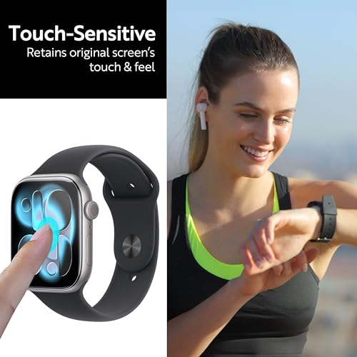 ArmorSuit 6 Pack for Apple Watch Series 11 42mm, Series 10 (42mm) Matte Screen Protector Anti-Glare MilitaryShield TPU Film - Made in USA - size: Matte 42mm