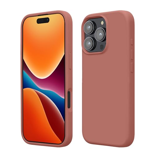 kwmobile Case Compatible with Apple iPhone 16 Pro Case - TPU Silicone Phone Cover with Soft Finish - Winter Rose - color: Winter Rose, size: iPhone 16 Pro