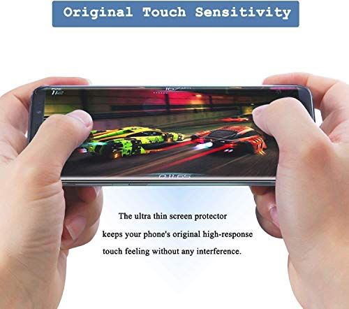 Galaxy S21 Ultra 5G Privacy Screen Protector, Case Friendly, Support in-Screen Unlock, Full Adhesive Soft Film [2 Pack], 2 Way Anti-Spy Flexible Privacy TPU Film for Samsung Galaxy S21 Ultra (6.8”) - size: 6.8 Inches Samsung Galaxy S21 Ultra