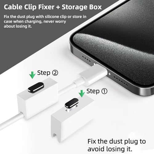 USB C Dust Plugs 5 Pack Anti Dust Charging Port Cover for iPhone 18 Pro Max - color: Black