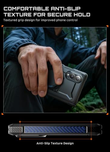 SUPCASE for Galaxy Z Fold 8 Case with Tempered Glass Screen Protector - size: Galaxy Z Fold 8