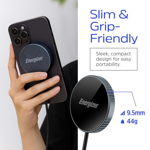 Energizer 15W Magnetic Wireless Charger MagSafe Compatible_WCP112