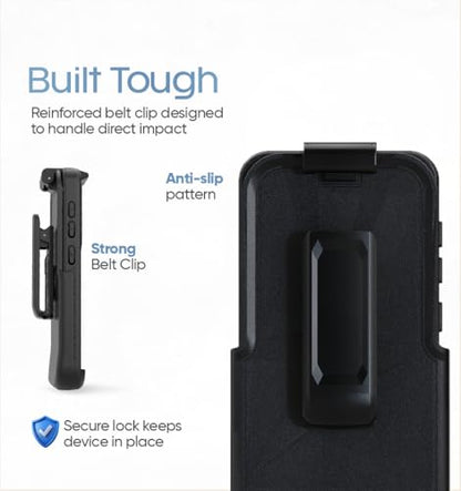 MOTIVE Waterproof Case with Belt Clip Samsung Galaxy s26, Magnetic | 6.3" | Built-in screen protector, Full protection, compatible with MagSafe, 360° holster - size: s26