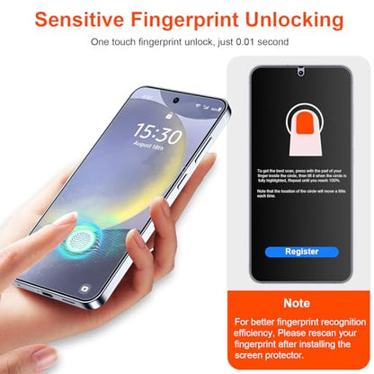 2 Pack for Samsung Galaxy S24 Plus Anti-Glare Matte Privacy Screen Protector 6.7 inch, Smooth and Responsive Touch Flexible EPU Film, [Support Fingerprint Unlock] [Self-Healing] [Not Glass]