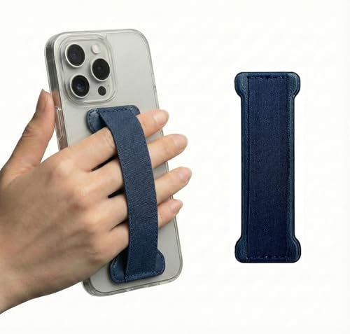 Hand Holder Strap for Smartphones&Tablet, Handle Grip (Blue)-2Pack - color: DarkBlue