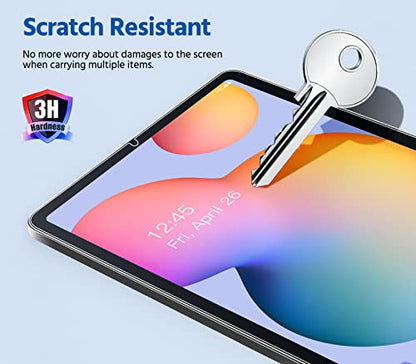 MoKo PET Matte Screen Protector for Samsung Galaxy Tab S6 Lite 10.4 2024/2022 (P613/P619) & 2020 (SM-P610/P615), [Paper-feeling Film Writing for S-Pen] 2-Pack Anti-Glare Premium PET Film, Matte