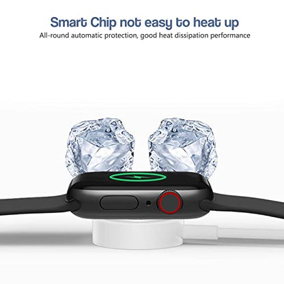 Compatible with 3.3FT Fast iWatch Charging Cord with USB Wall Charger Block - size: 3.3 ft
