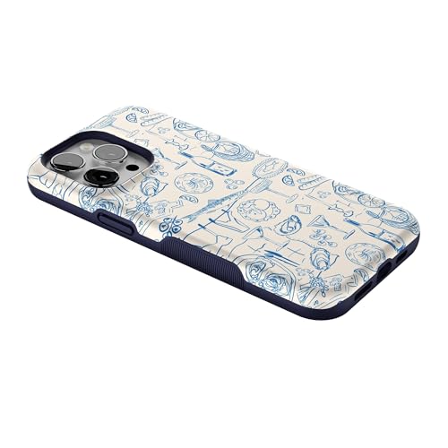 Casely iPhone 14 Pro Max Case | Dolce Vita | Amalfi Aperitivo | Bold Protective Design | Compatible with MagSafe - color: Dolce Vita | Amalfi Aperitivo