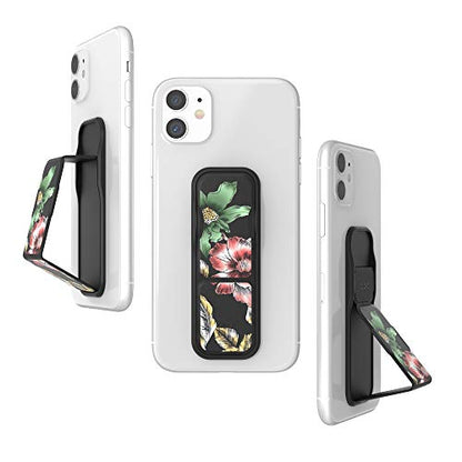RICHMOND & FINCH CLCKR Phone Grip and Expanding Stand, Universal Finger Grip Kickstand Holder for iPhone 15 Pro, Pro Max, Plus, 14 & 13 Models, Samsung Phones, Tablets and More, Flower Show Design