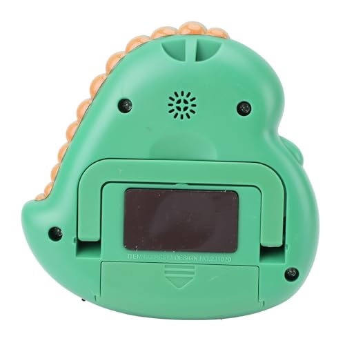 CCYLEZ Kids Timer, Cute Dinosaur Shape with Large LCD Display Digital Countdown Stopwatch for Children Teachers Students ABS Plastic Green - color: Green