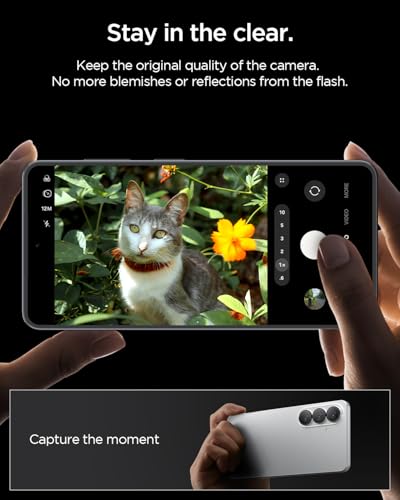 Spigen Camera Lens Protector for Galaxy S26 - Black [2 Pack]